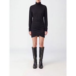 Dondup Women Dondup Asymmetrical Turtleneck Jersey Mini Sheath Dress
